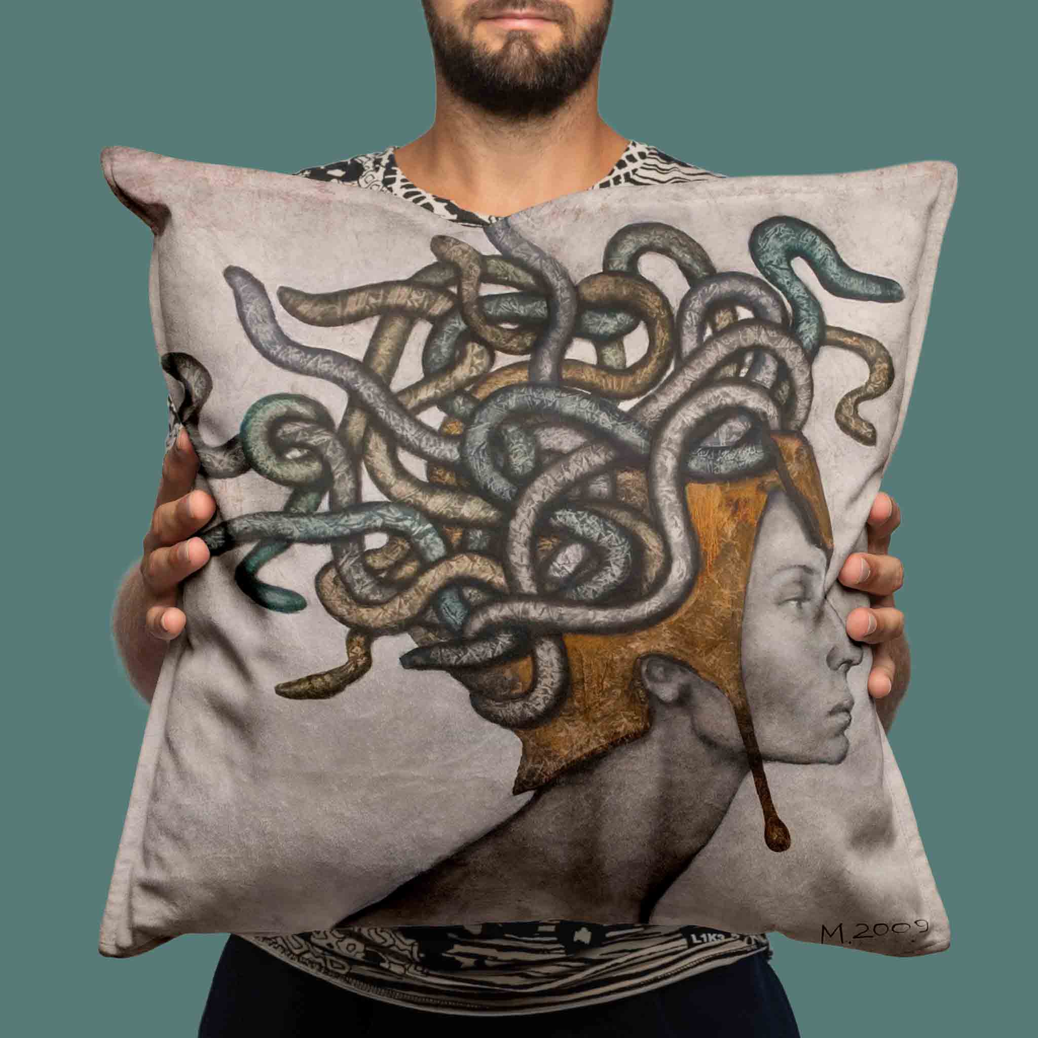 meduza pagalvėlė