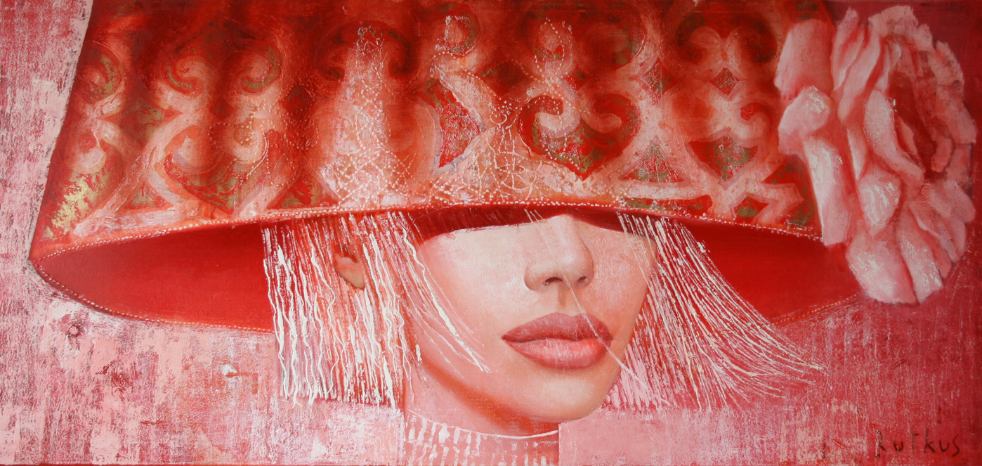 paveikslas reprodukcija Red hat II (2007)