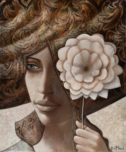 Arūnas Rutkus [R] Girl with flower (2011)