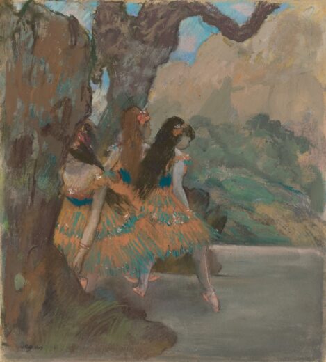 Edgar Degas [P] The dancers