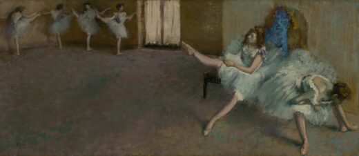 Edgar Degas [K] Before the Ballet