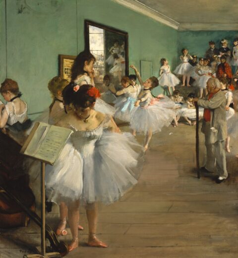 Edgar Degas [P] The Ballet class