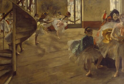 Edgar Degas [P] The Rehearsal of the Ballet