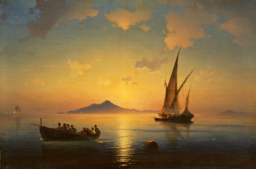 Ivan Aivazovsky [K] The Bay of Naples