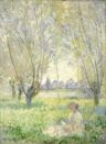 [K] Woman Seated under the Willows