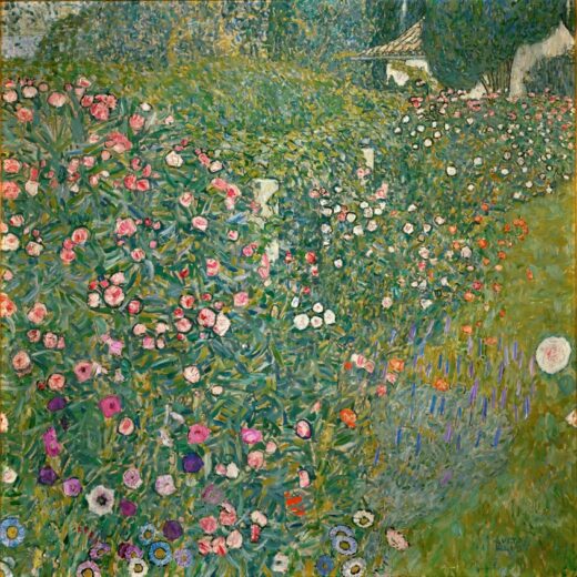 Gustav Klimt [K] Italian garden landscape