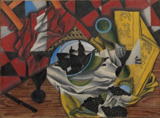 Juan Gris [P] Pears and grapes on the table