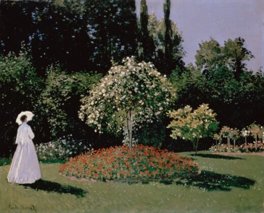 Claude Monet [K] Moteris sode Sainte-Adresse