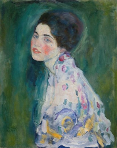 Gustav Klimt [P] Portrait of a young woman