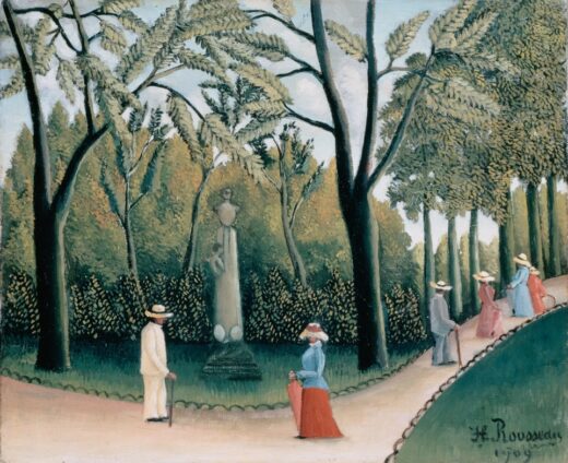 Henri Rousseau [K] The Luxembourg Gardens
