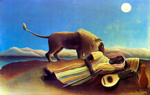 Henri Rousseau [K] Sleeping gypsy