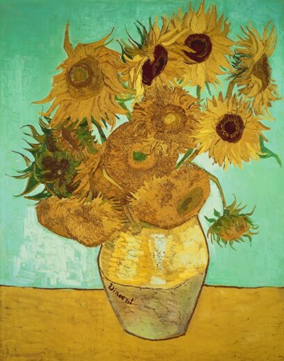 Vincent Van Gogh [K] Sunflowers