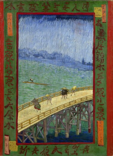 Vincent Van Gogh [P] Tiltas lietuje