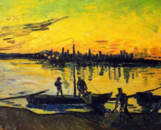 Vincent Van Gogh [P] Coal Barges
