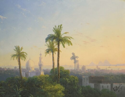 Ivan Aivazovsky [K] Vaizdas į Kairą