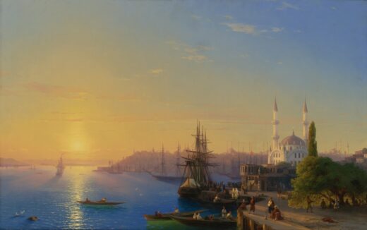 Ivan Aivazovsky [K] View of Constantinople