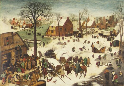 Pieter Bruegel [K] The Numbering at Bethlehem