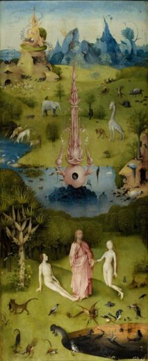 Hieronymus Bosch [K] Left panel