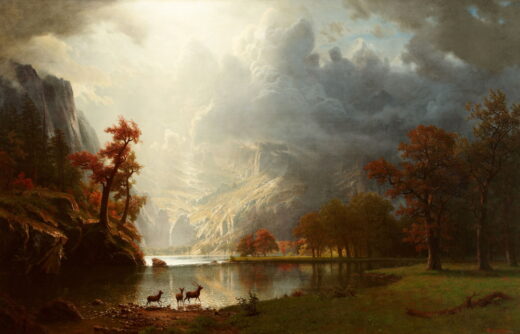 Albert Bierstadt [P] Among the Sierra Nevada 2