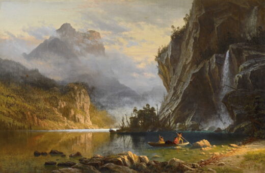 Albert Bierstadt [P] Indians Spear Fishing