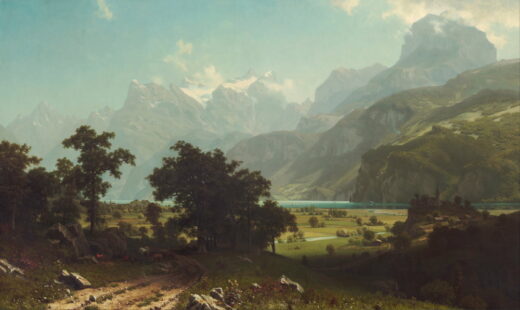 Albert Bierstadt [P] Liucernos ežeras