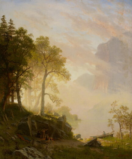 Albert Bierstadt [K] Merced upė Josemite