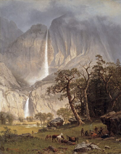 Albert Bierstadt [K] Waterfall