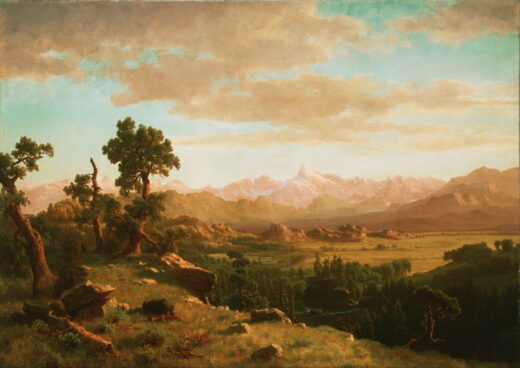 Albert Bierstadt [P] Wind River Country