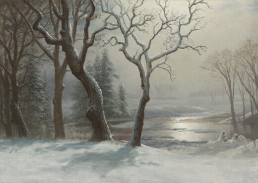 Albert Bierstadt [K] Winter in Yosemite