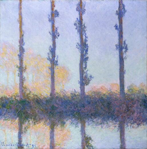 Claude Monet [K] Keturi medžiai