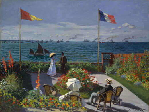 Claude Monet [K] Jardin Sainte Adresse