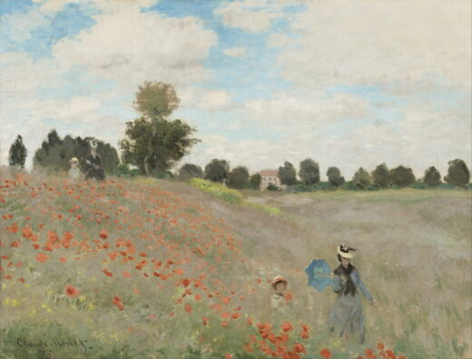 Claude Monet [K] Poppy Field