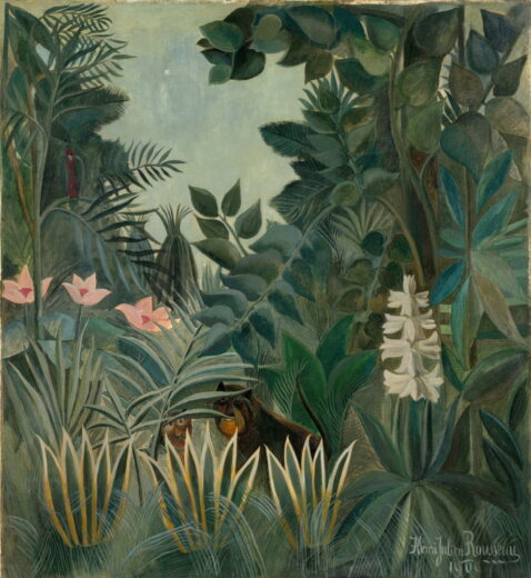 Henri Rousseau [P] The Equatorial Jungle