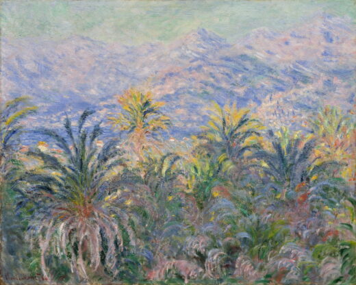 Claude Monet [K] Palmės Bordigheroje