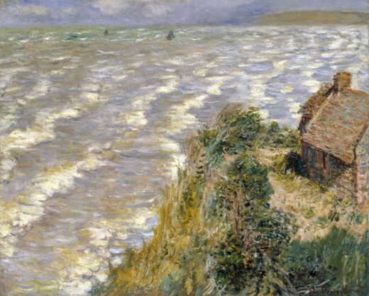Claude Monet [K] Kylančios bangos Pourvilyje