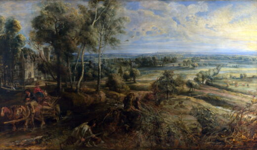 Peter Paul Rubens [K] A View of Het Steen