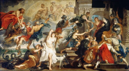 Peter Paul Rubens [K] Henriko IV apoteozė