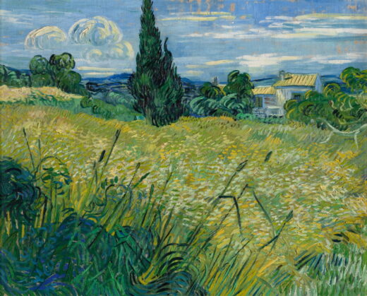 Vincent Van Gogh [P] Žalias rugių laukas