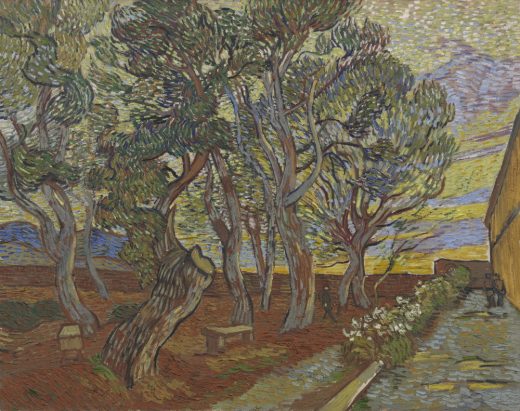 Vincent Van Gogh [K] Garden of the Asylum