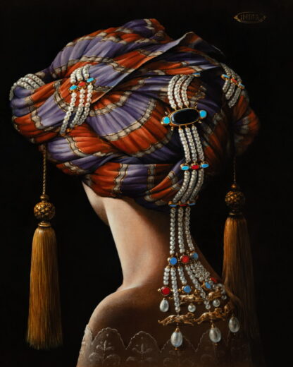 Indra Grušaitė [R] Lady with a turban II