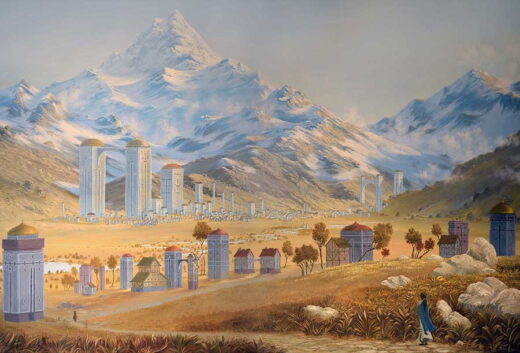 Aurelijus Langvinis [R] City by the mountains