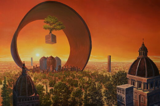 Aurelijus Langvinis [R] Evening at the Ring City