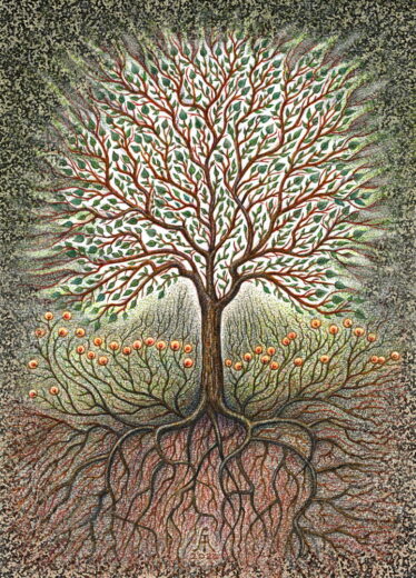 Audris Šimakauskas [R] Pasaulio medis. Žydėjimas spindesys: aura I