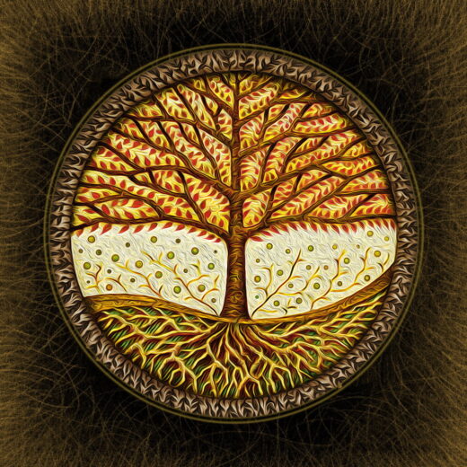 Audris Šimakauskas [R] Tree of the World: Golden Autumn