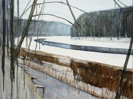 Mykolė Ganusauskaitė [R] Paupys žiemą (2016)
