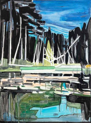 Mykolė Ganusauskaitė [R] Nightscape I (2021)