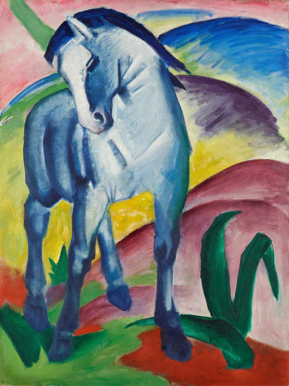 [K] Franz Marc - Blue Horse