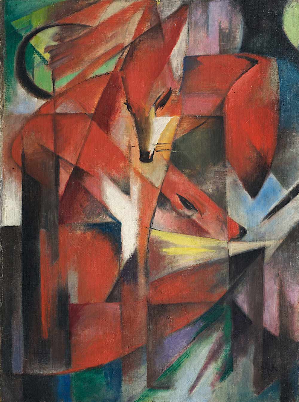 [K] Franz Marc - The Foxes