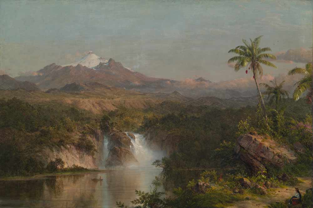 [K] Frederic Edwin Church - View of Catopaxi