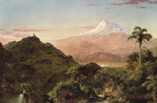 Žymūs XVII - XX a. tapytojai [K] Frederic Edwin Church - South American Landscapes 1856